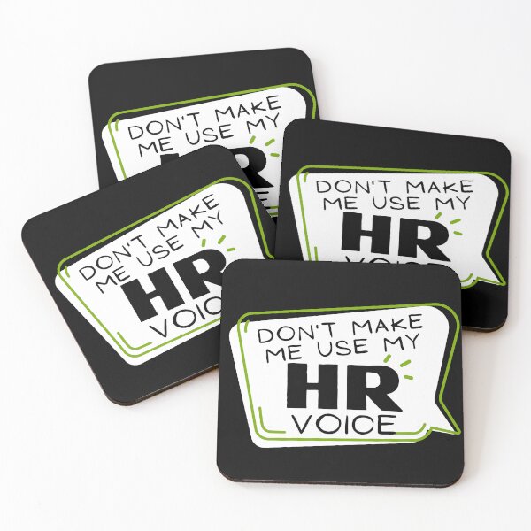 Item preview, HR voice - Human Resources Humor designed and sold by Soft Skills Club.