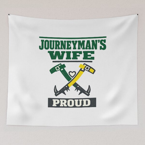 Item preview, Proud wife of a journeyman lineman designed and sold by pirminio.