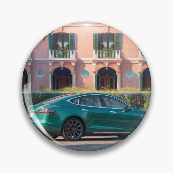 Artikelvorschau, Smaragdgrünes Tesla Model S Italienische Luxusvilla Kunst entworfen und verkauft von UmSkelig834.