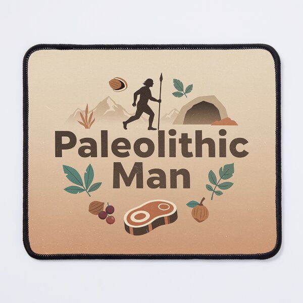 Item preview, Paleolithic Man Lifestyle Design designed and sold by Simplybe1.