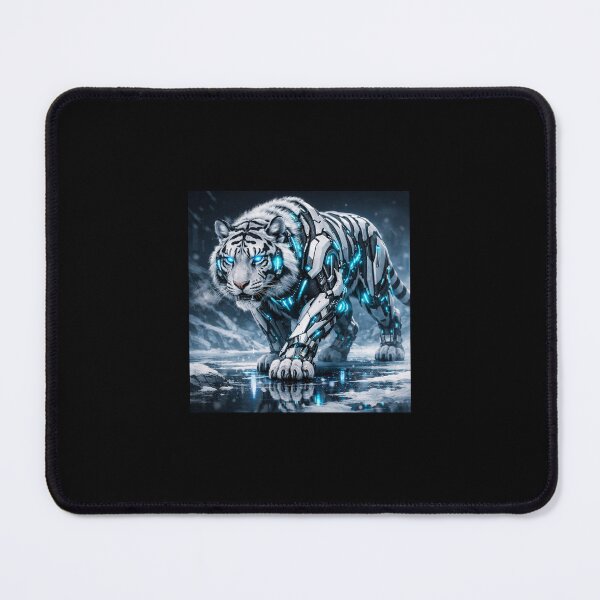 Item preview, CryoPulse Predator: The Biomechanical Siberian Tiger designed and sold by synthesisnft.