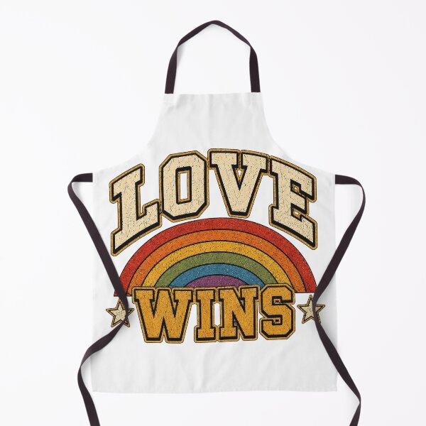 Item preview, Love Wins | Vintage Retro Rainbow Graphic designed and sold by Rewind Society.