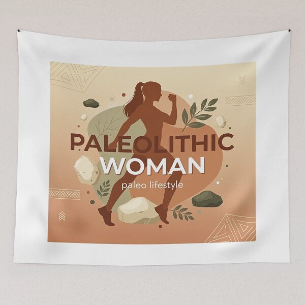 Item preview, Paleolithic Woman Lifestyle Design designed and sold by Simplybe1.