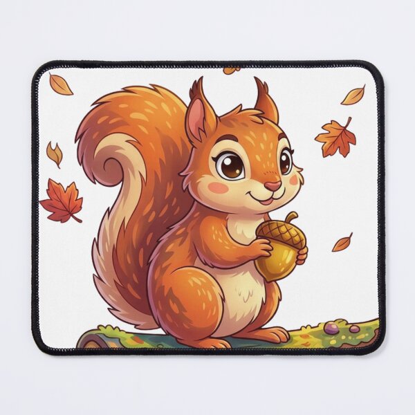 Item preview, Squirrel on log designed and sold by Animals Art.