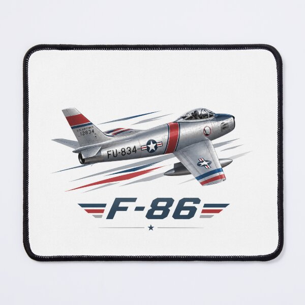 Item preview, Classic F-86 Sabre Fighter Jet Design designed and sold by Combat Skies.