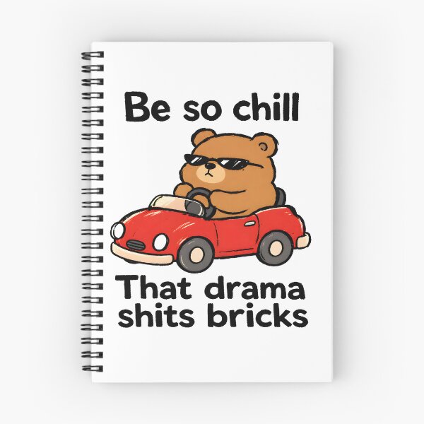 Item preview, Be So Chill Bear Drive designed and sold by ChocoMellowCo.