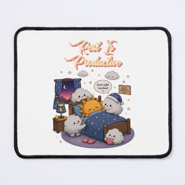 Item preview, Clouds Tucking The Sun Into Bed Cute Whimsical Art designed and sold by Miheerala.