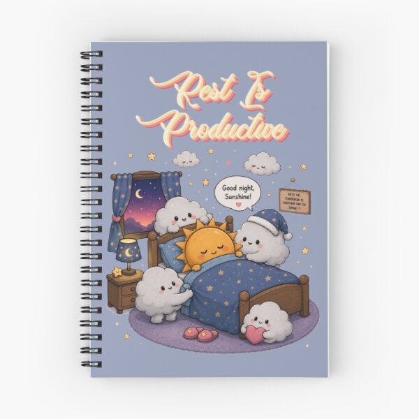 Item preview, Clouds Tucking The Sun Into Bed Cute Whimsical Art designed and sold by Miheerala.