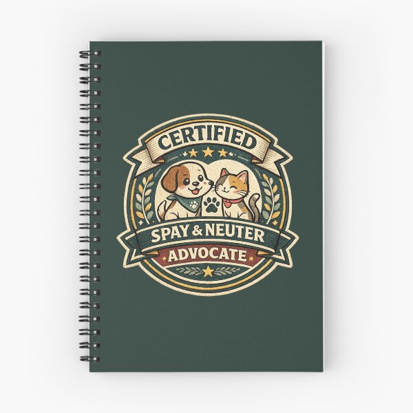 Item preview, Certified Spay & Neuter Advocate Vintage Badge designed and sold by PunchDrop.