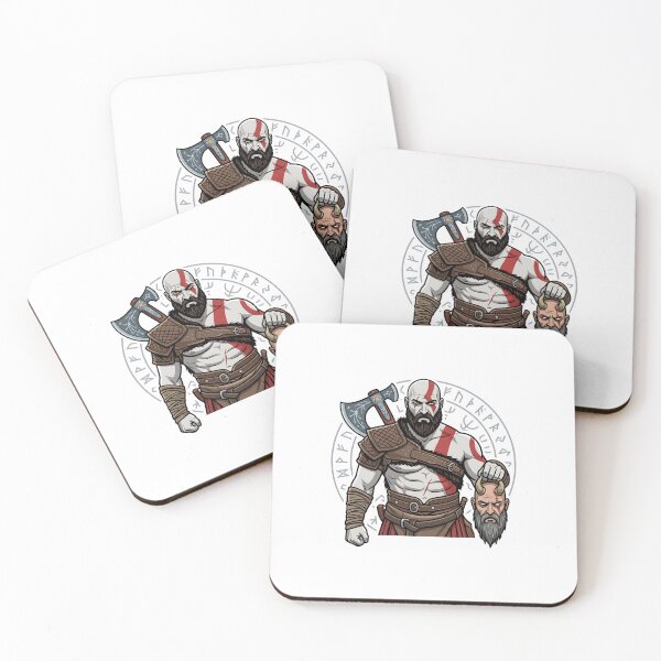 Item preview, Kratos Holding Mimir - The Smartest Man Alive designed and sold by Enea Kelo.