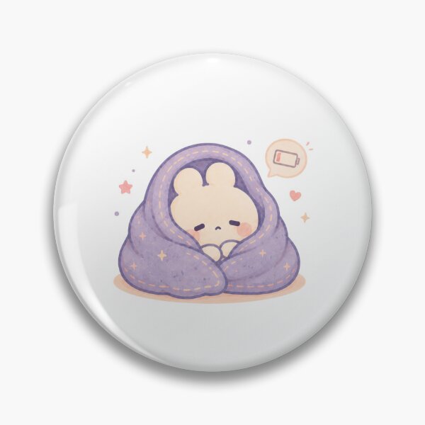 Item preview, Low Battery Still Sweet Cozy Creature designed and sold by CutiVerse.