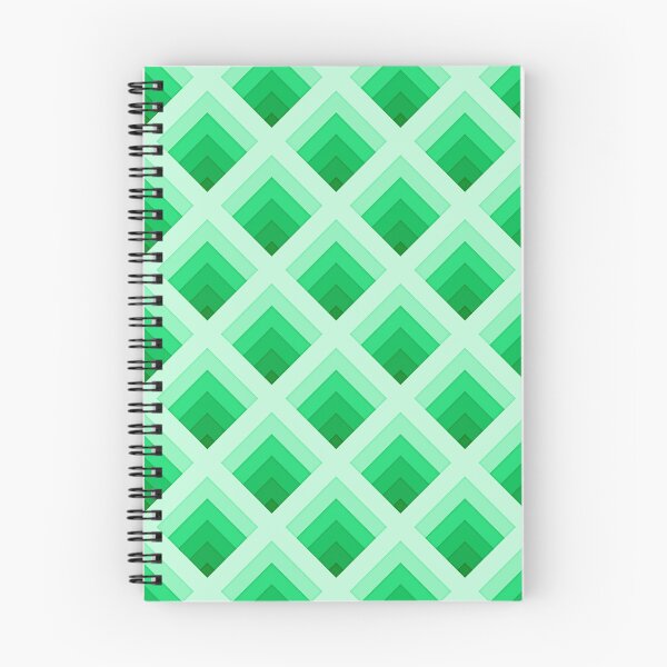 Item preview,  Jade Labyrinth - Green Geometric Diamond Pattern designed and sold by BlackthornDsign.