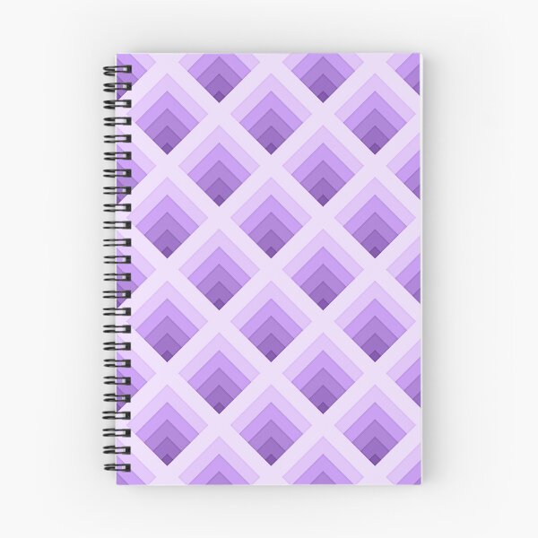 Item preview, Amethyst Labyrinth - Purple Geometric Diamond Pattern designed and sold by BlackthornDsign.