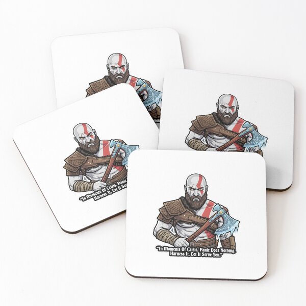 Item preview, Kratos - In Moments Of Crisis Panic Does Nothing designed and sold by Enea Kelo.