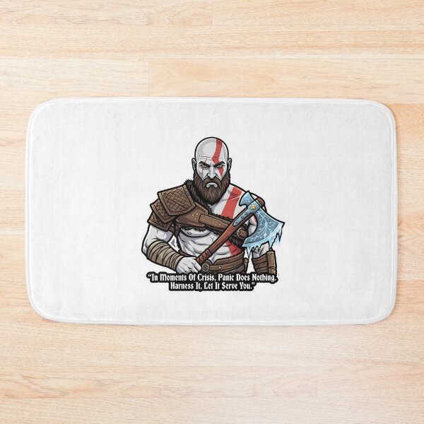 Item preview, Kratos - In Moments Of Crisis Panic Does Nothing designed and sold by Enea Kelo.
