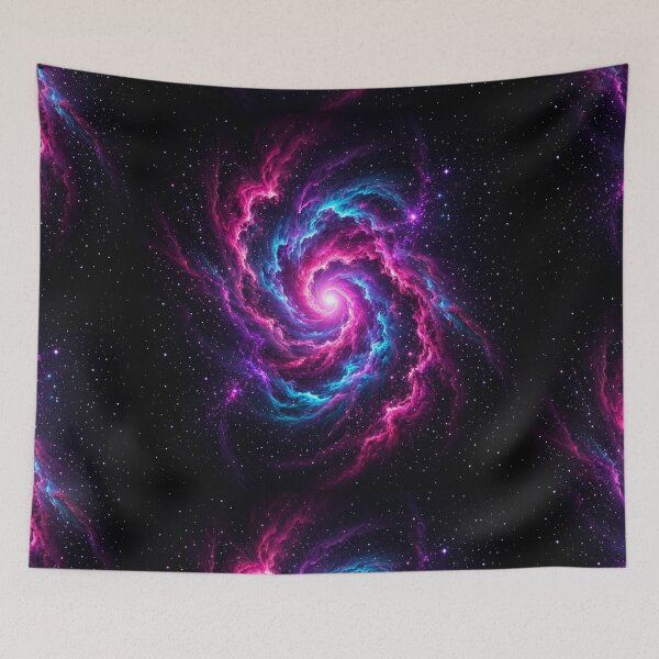 Item preview, Vibrant Rainbow Nebula Explosion, Neon Cosmic Cloud Design for Spiritual Stargazers designed and sold by OandSDesigns23.