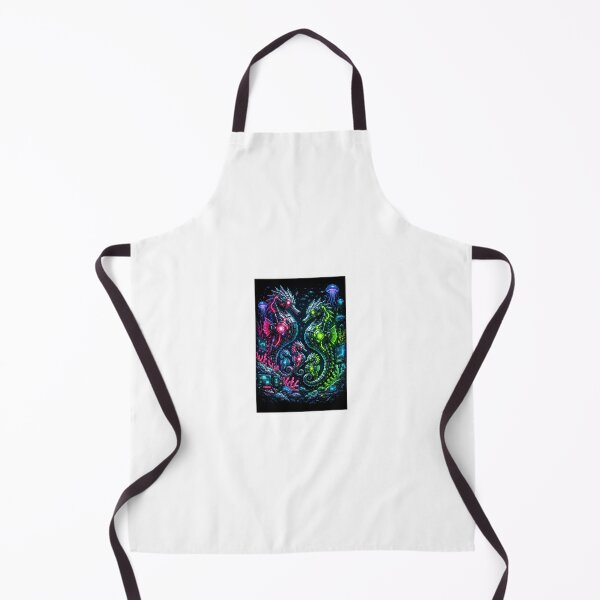 Item preview, Neon-Reef Matrix: The Cybernetic Seahorse Family designed and sold by synthesisnft.