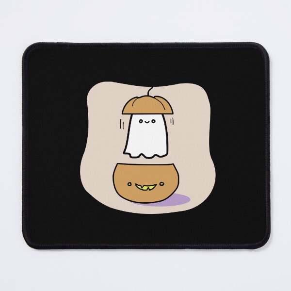 Item preview, Kawaii Ghost Flying Out Of Halloween Pumpkin designed and sold by JOCSTOCK.