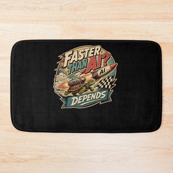Item preview, Faster Than AI? Depends designed and sold by FreshPixelArt.