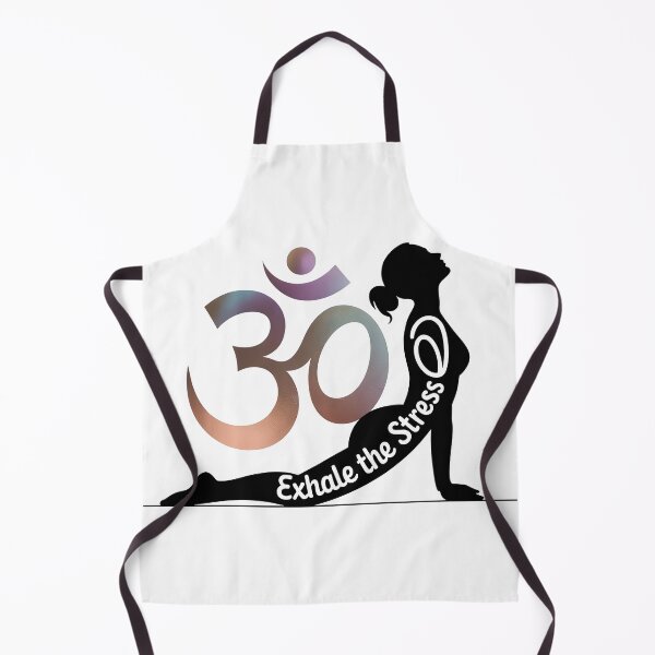 Item preview, Exhale the Stress Om Yoga Pose Shirt designed and sold by 108stillness.