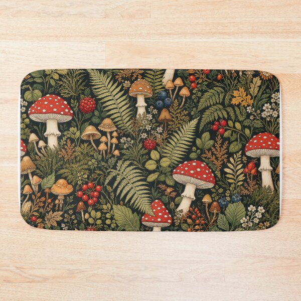 Item preview, Forest Mushrooms and Berries designed and sold by Tau Tia L Douglass.
