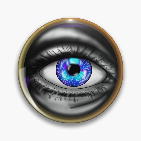 Item preview, Cyberpunk Cybernetic Eye designed and sold by sarunamii.