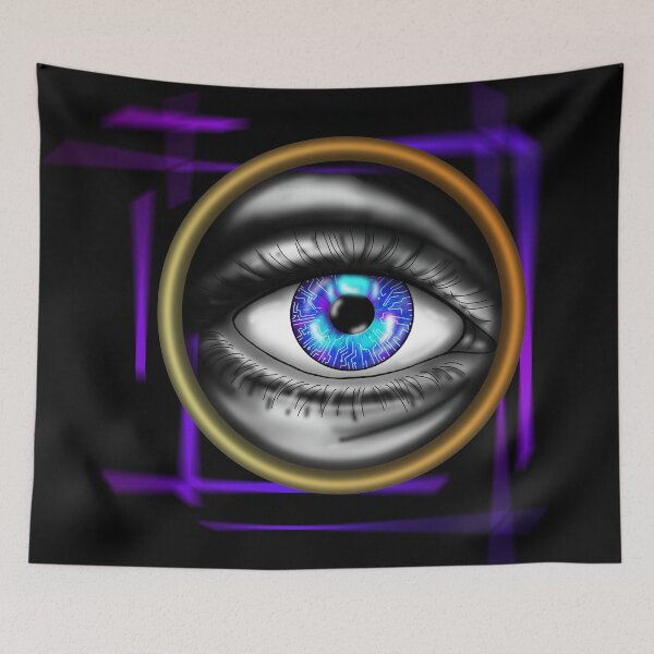 Item preview, Cyberpunk Cybernetic Eye designed and sold by sarunamii.