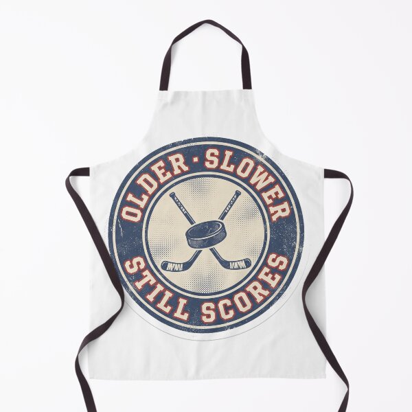 Item preview, Older Slower Still Scores Funny Vintage Hockey Humor for Older Players designed and sold by coldbrewinkco.