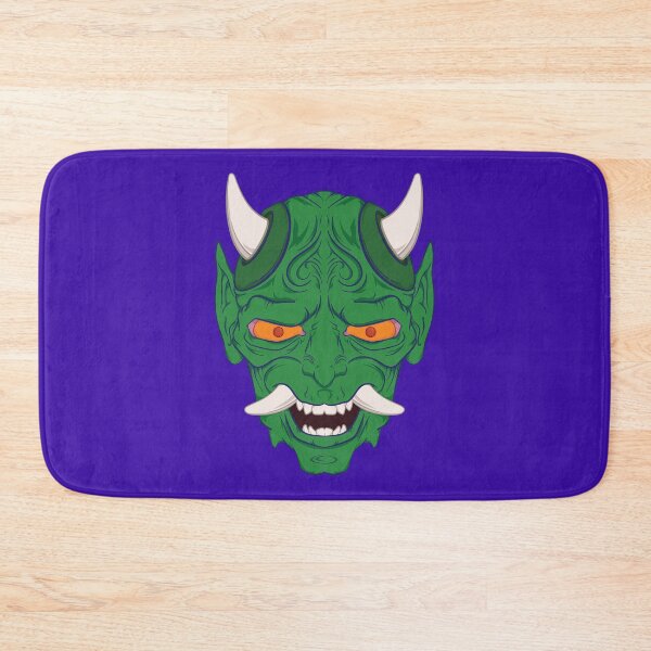Item preview, Green Oni Mask designed and sold by Kenneth Shinabery.