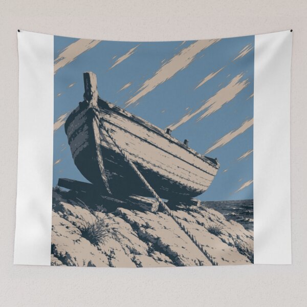 Item preview, Waiting for the Calm | Adriatic Fishing Boat designed and sold by Studio pod Burom.