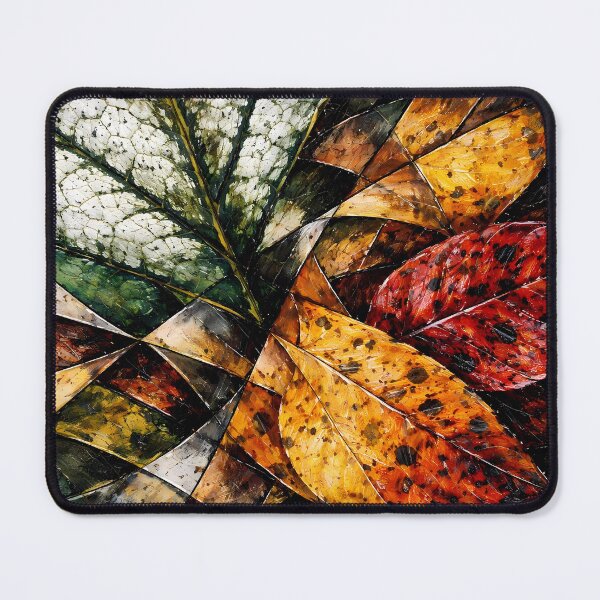 Item preview, Colorful Autumn Leaves Collage designed and sold by cuprum.