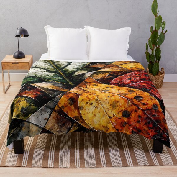 Item preview, Colorful Autumn Leaves Collage designed and sold by cuprum.