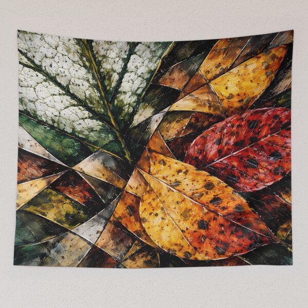Item preview, Colorful Autumn Leaves Collage designed and sold by cuprum.