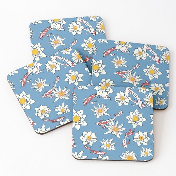 Item preview, Koi Fish and Flowers designed and sold by The Painted Lamb.