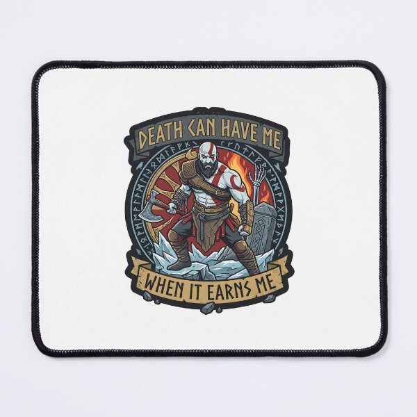 Item preview, Kratos -Death Can Have Me When It Earns Me designed and sold by Enea Kelo.