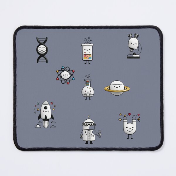 Item preview, Cute Science Sticker Pack designed and sold by MegaNovaArt.
