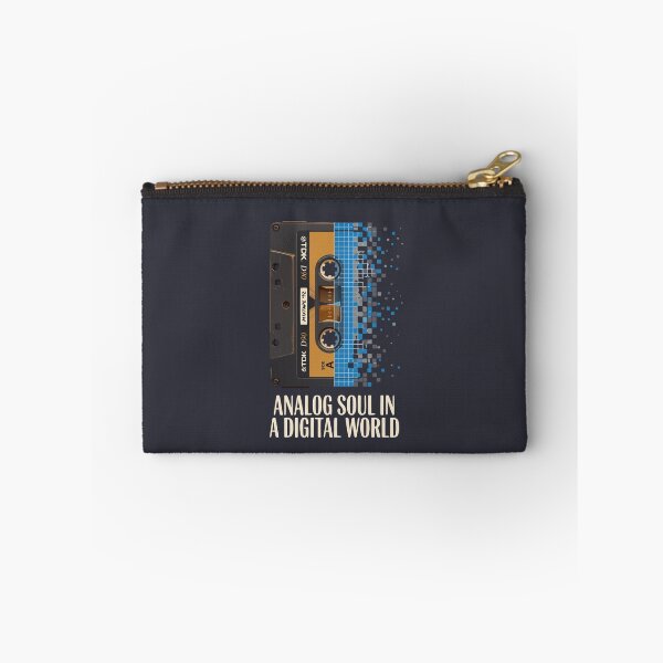 Item preview, Analog Soul In A Digital World – Cassette Tape Music Lover Nostalgia Gift designed and sold by Velustro Shop.