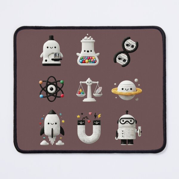 Item preview, Cute Science Sticker Pack designed and sold by MegaNovaArt.