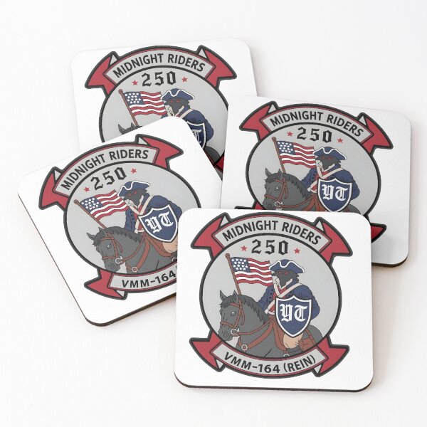 Item preview, Official VMM-164(REIN) Knightriders 250th 4th July Patch designed and sold by CharlieDesings.