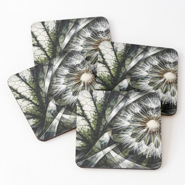 Item preview, Abstract Dandelion and Leaf Design designed and sold by cuprum.