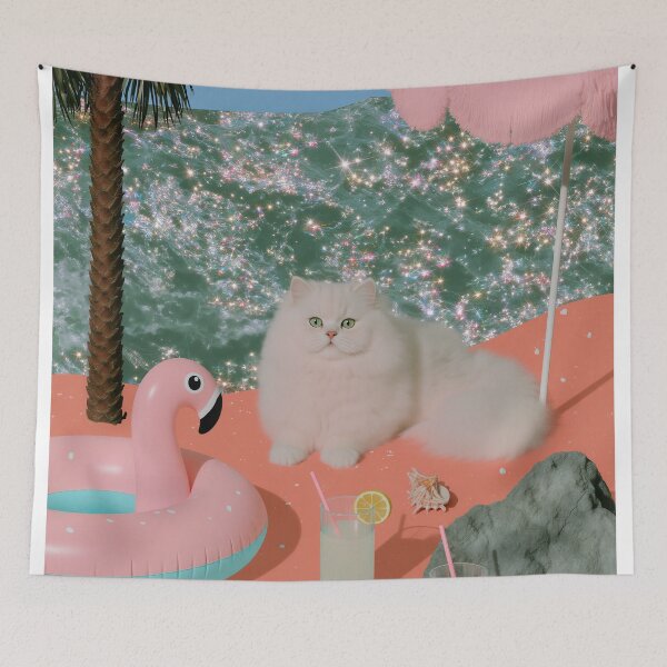 Item preview, The Pink Guardian of Endless Summer designed and sold by oanaunciuleanu.