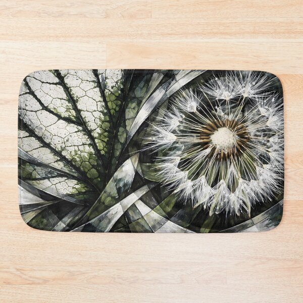 Item preview, Abstract Dandelion and Leaf Design designed and sold by cuprum.