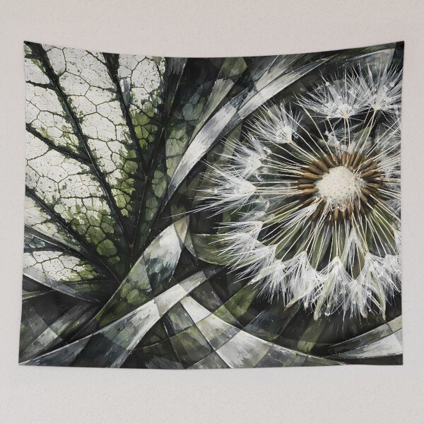 Item preview, Abstract Dandelion and Leaf Design designed and sold by cuprum.