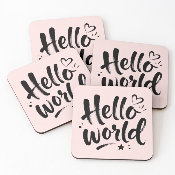 Item preview, Hello World Modern Brush Script designed and sold by Zazizu.