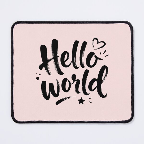 Item preview, Hello World Modern Brush Script designed and sold by Zazizu.