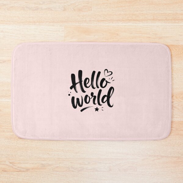 Item preview, Hello World Modern Brush Script designed and sold by Zazizu.