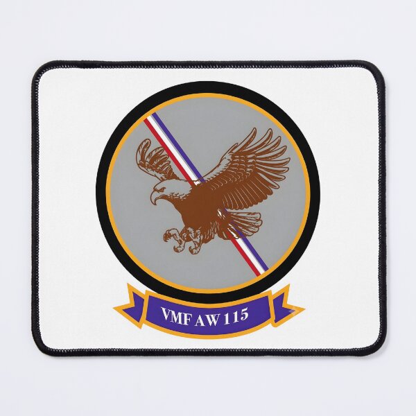 Item preview, VMFAW-115 "Silver Eagles" Fighter Squadron Insignia designed and sold by CharlieDesings.