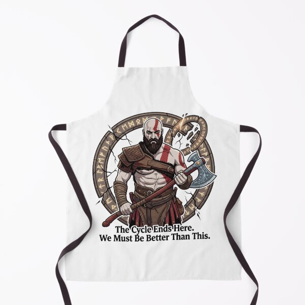 Item preview, Kratos - The Cycle Ends Here designed and sold by Enea Kelo.