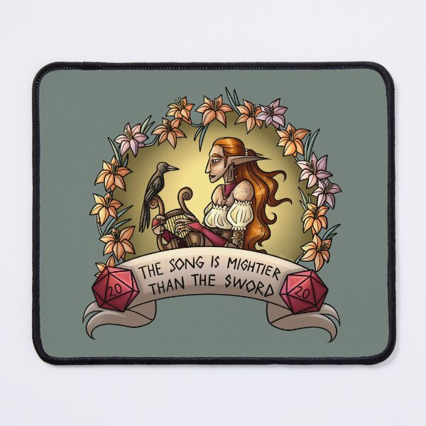Item preview, The song is mightier than the sword designed and sold by RedFire-Art.