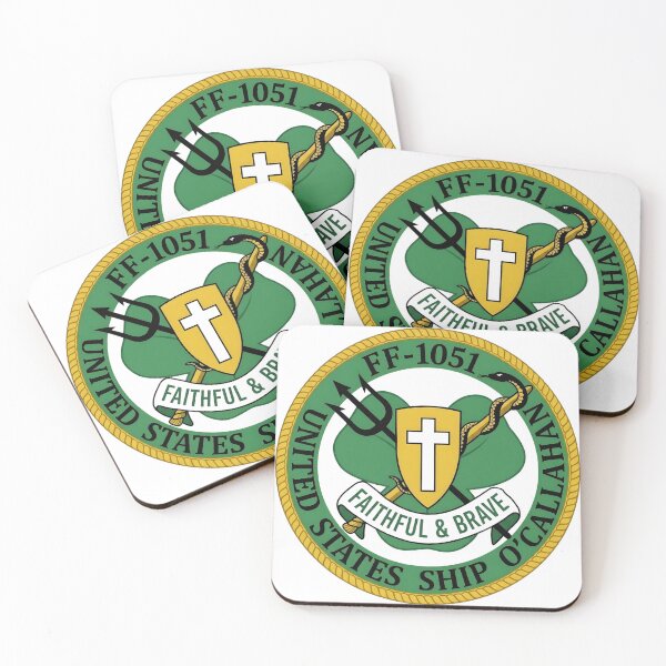 Item preview, USS O'Callahan (FF-1051) Naval Ship Insignia designed and sold by CharlieDesings.